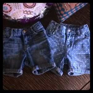Toddler jeans shorts